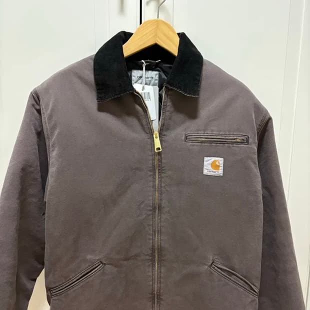 칼하트 wip og 디트로이트 자켓 토바코