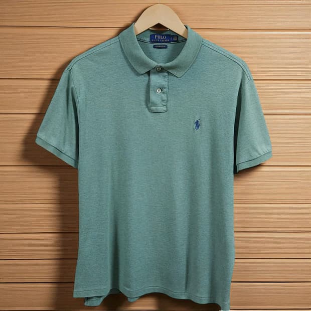 105)POLO 폴로 랄프로렌 피마코튼 반팔 카라티