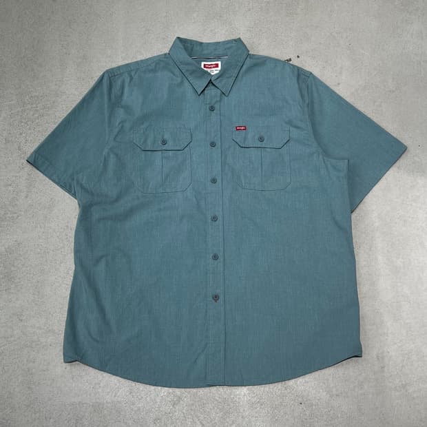 랭글러 워크 하프셔츠 s10732