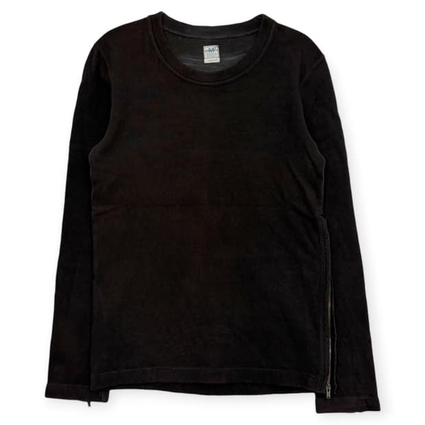 Mpiperita 빈티지 지퍼 패턴 티셔츠