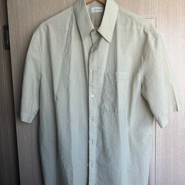르메르 하프셔츠