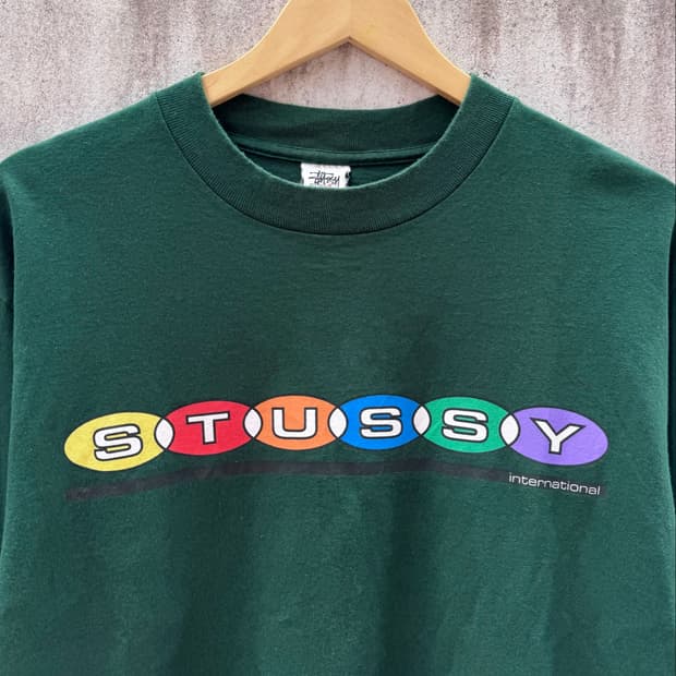 90s 스투시 롱슬리비