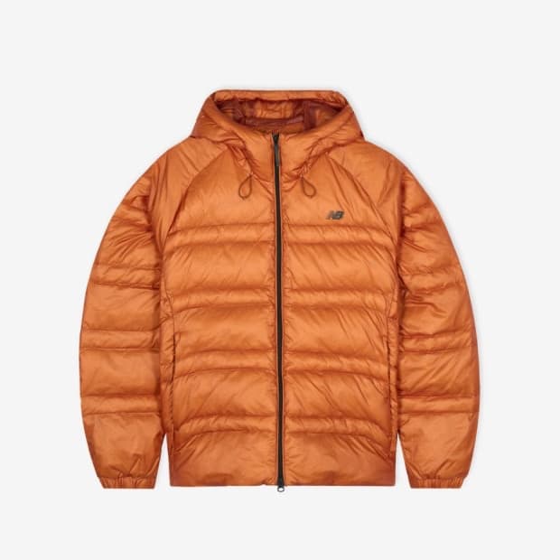 뉴발란스 경랑 후드 다운