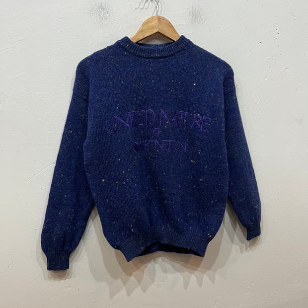 베네통 012 퓨어 버진울 니트 Made in ITALY 