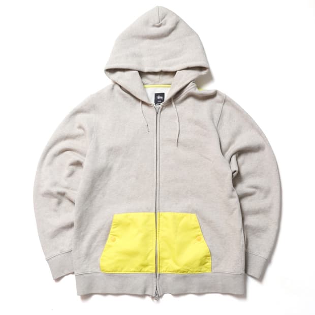 스투시 Stussy Zip Up Sweat Hood 
