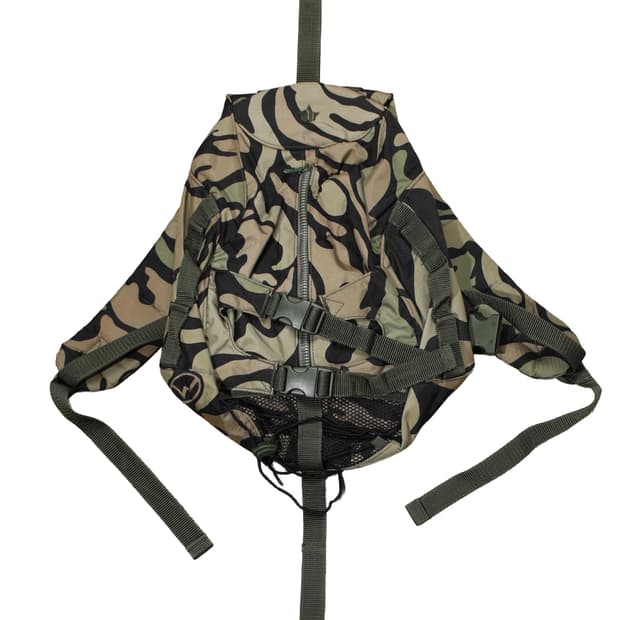 Maharishi camo backpack