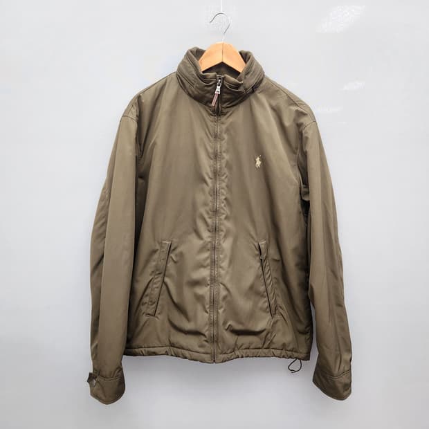 폴로랄프로렌 카키 페리 블루종자켓