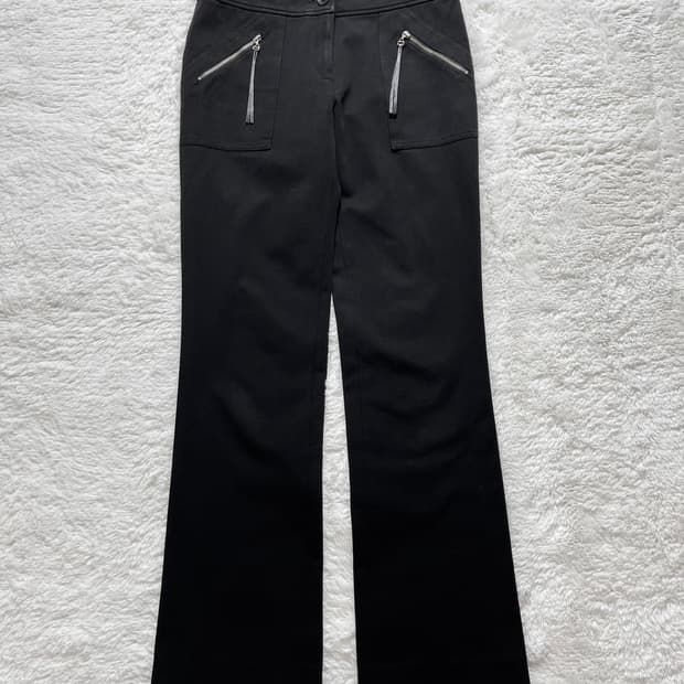 빈티지 캘빈클라인 CK 로우라이즈 플레어 팬츠