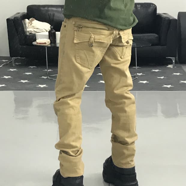 JPN 디테일 베이지 팬츠