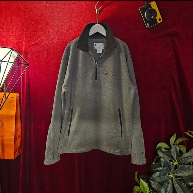 Champion 후리스 하드 집업 M