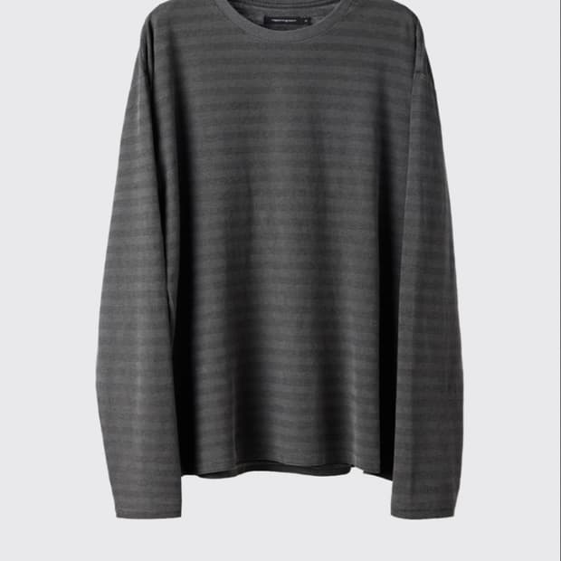 해칭룸 VTG 스트라이프 티 다이드 블루