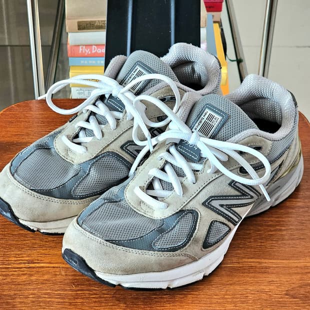 뉴발란스 990v4 그레이 Made in USA 280/2E 스니커즈