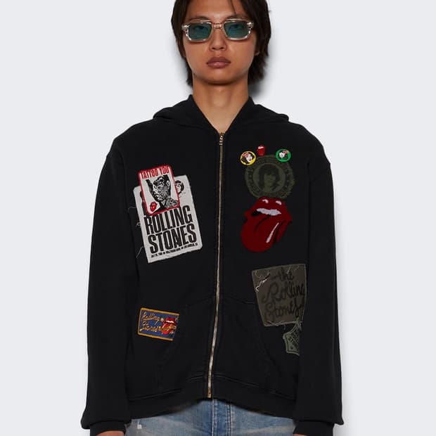 MADEWORN 롤링스톤즈 후드 집업