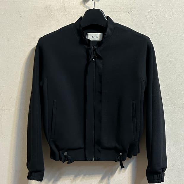 SJSJ 스트링 봄버 블루종