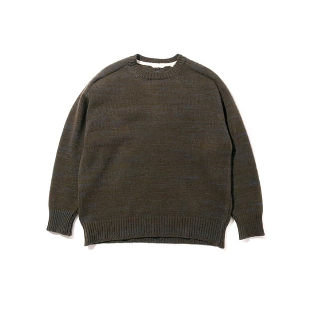 나나미카 22FW 오버사이즈 니트 (사이즈 100, 카키)