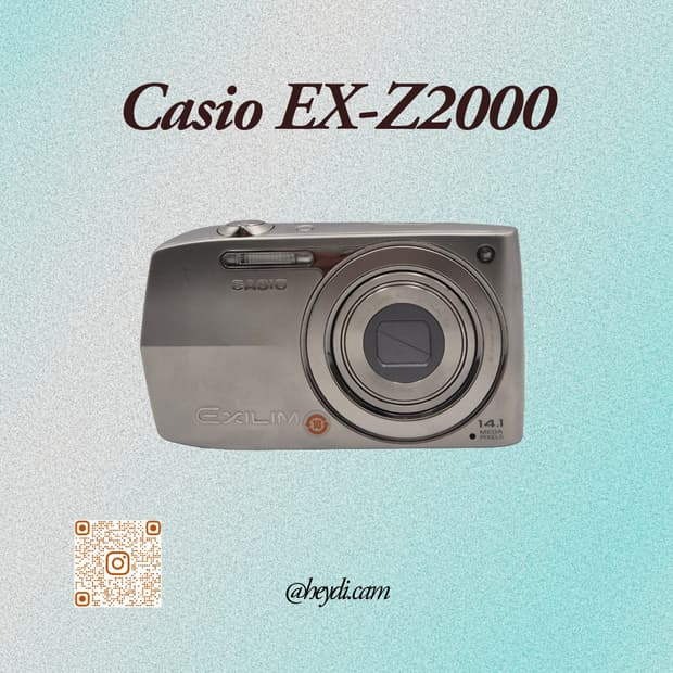 (로제, 모카, 아일릿) 카시오 엑슬림 z2000 실버