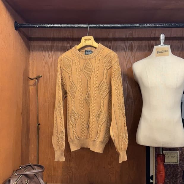 미츠마인 케이블 니트