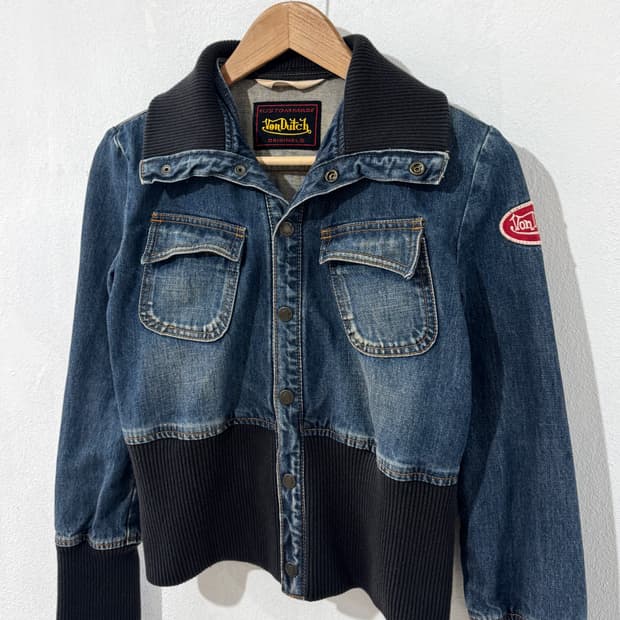 본더치 데님 자켓
