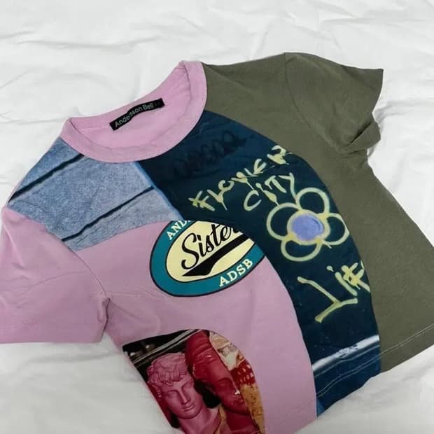 앤더슨벨 포우먼 필름 아카이브 티셔츠 S