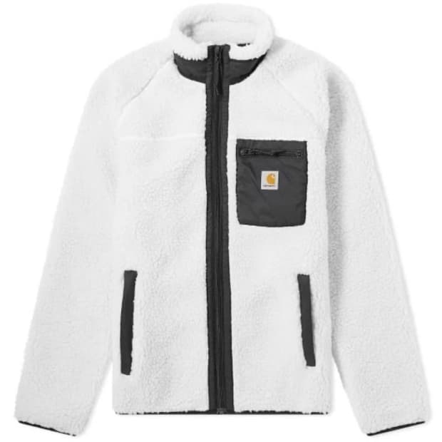 칼하트 플리스 자켓 아이보리