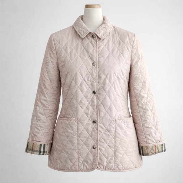 버버리 퀼팅자켓 여성 프랭크비