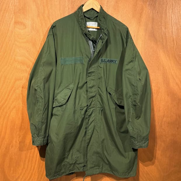 미군 오리지널 70s M-65 피쉬테일 파카 SR 105