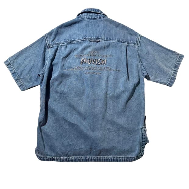 25ss 지오송지오 데님 반팔 셔츠