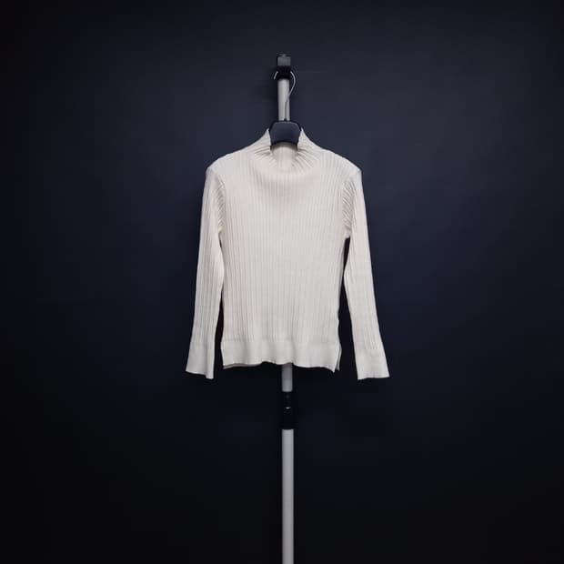 더 아이잗 춘추 골지 니트블라우스 F 44-66