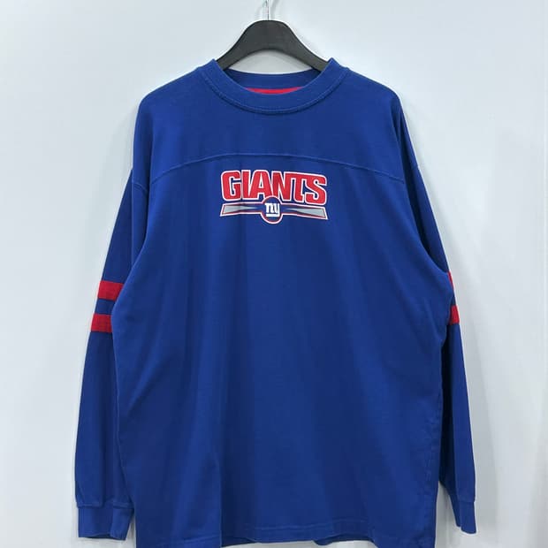 NFL 뉴욕 자이언츠 롱슬리브 블루 2XL