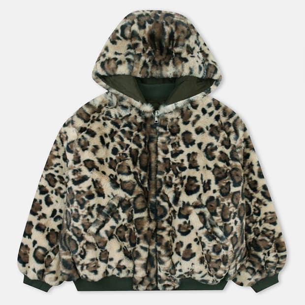 버카루 밍크퍼 리버시블 정품