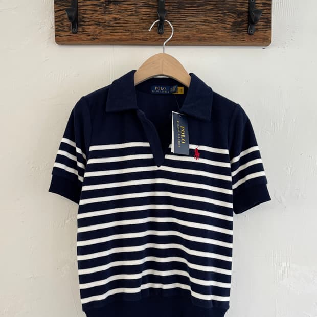 [새상품] Polo 폴로 랄프로렌 단가라 카라 니트