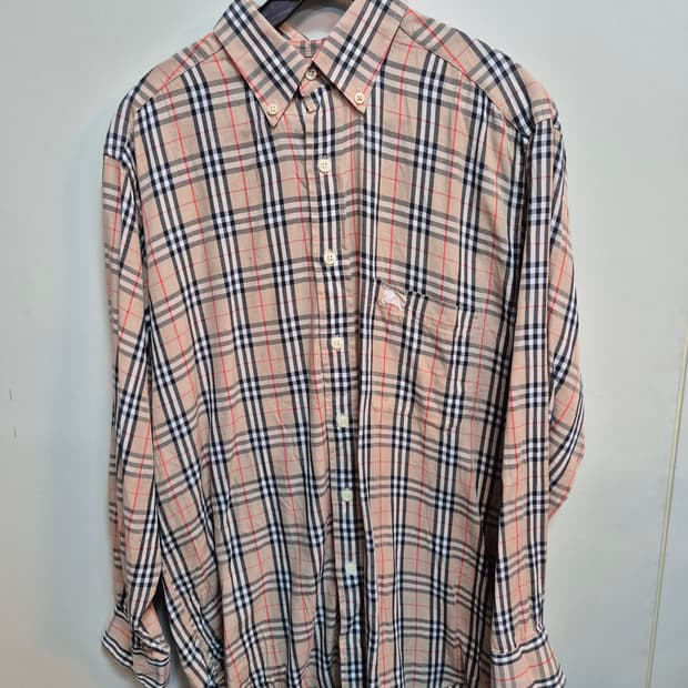 버버리 체크 셔츠