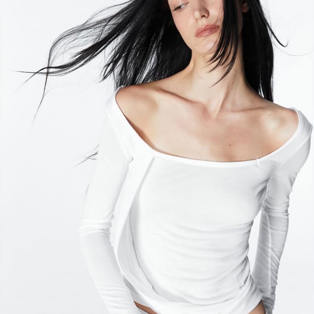 2000아카이브스 KAIA DRAPED TOP (WHITE)
