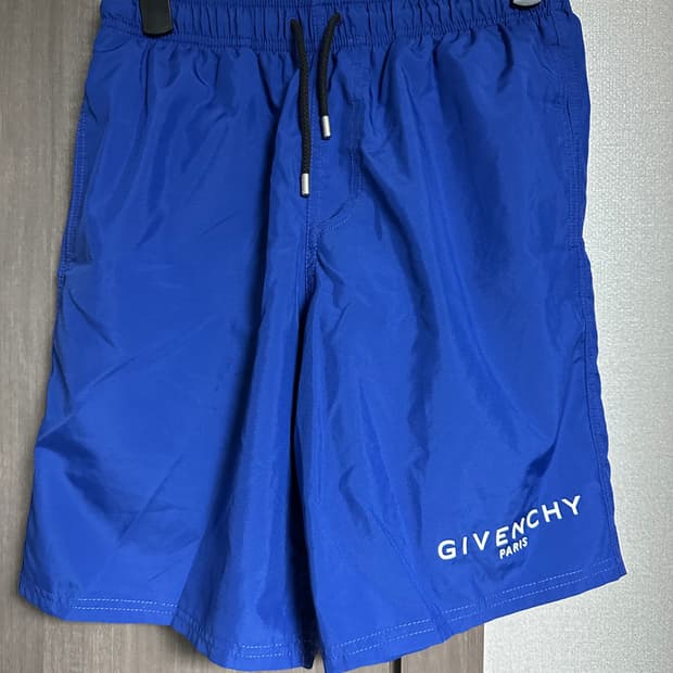 지방시 블루 스윔팬츠 M사이즈