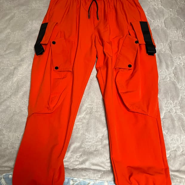 Double:JD 배기팬츠 조거팬츠 카고팬츠 오렌지