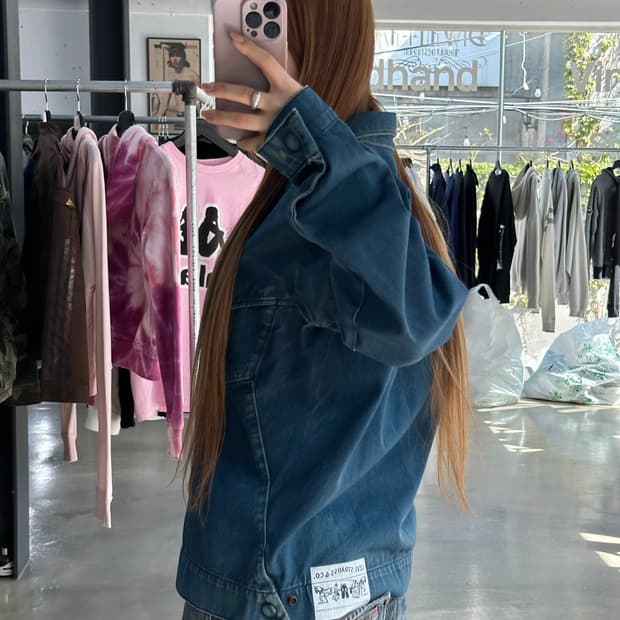 리바이스 00’s N3BP 워시드 데님자켓
