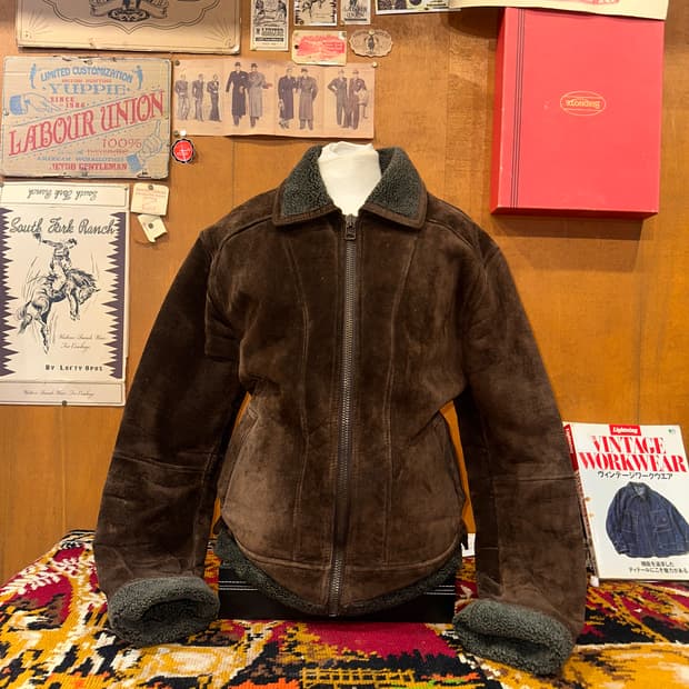 ( L ) 세무자켓 워크웨어 아메카지 스포츠자켓 남성무스탕 b3무스탕