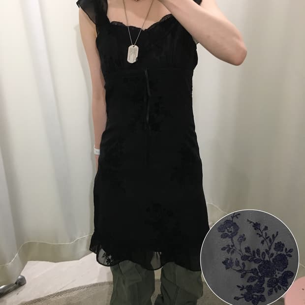 ARIES flower onepiece