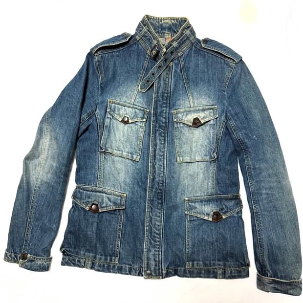 니콜 클럽 포 맨 - 데님 필드 자켓