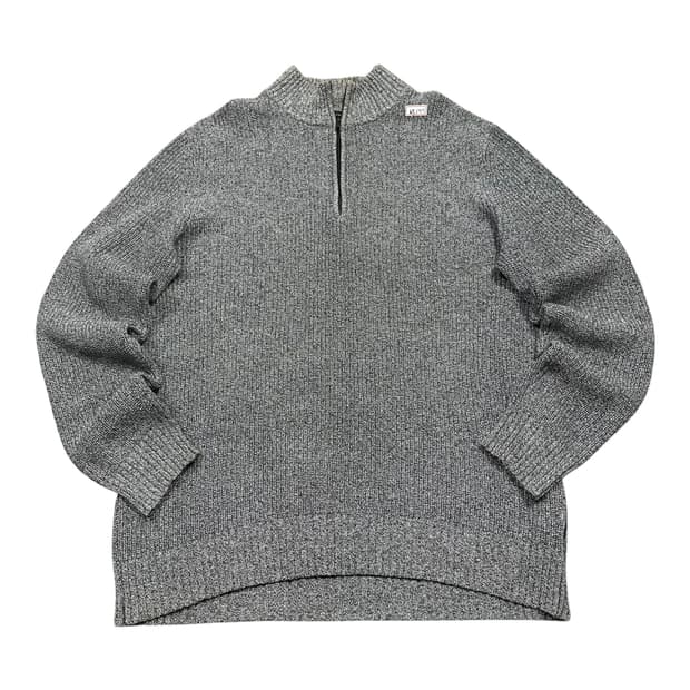 ✨ (바배) CK 캘빈클라인 코튼 하프 니트 집업 