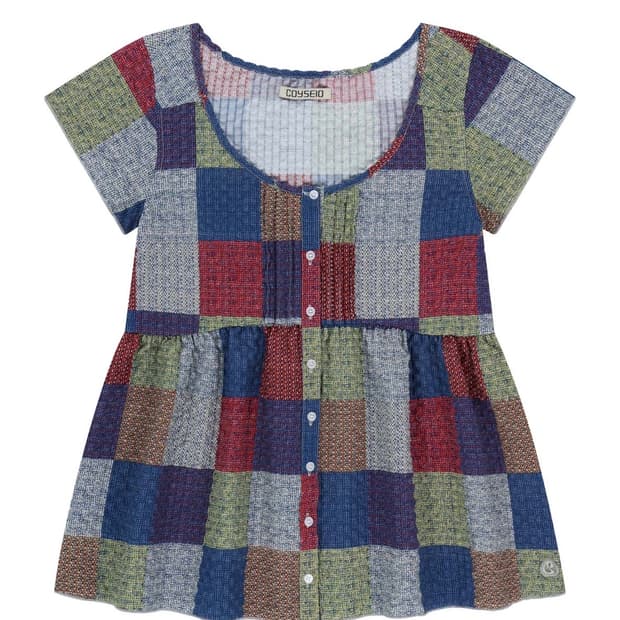 코이세이오 핀턱멀티 PINTUCK BLOUSE MULTI