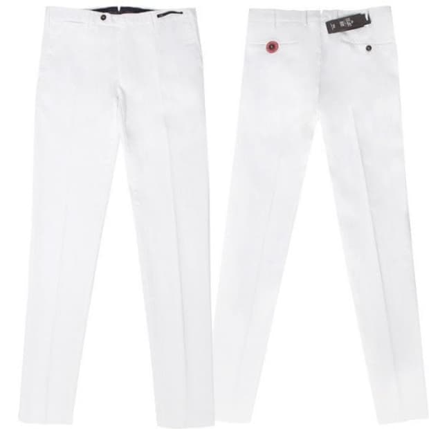 PT 01  x beams  별주  화이트 치노 팬츠