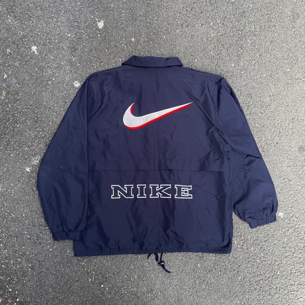 90s 나이키 코리아 올드스쿨 빅로고 바람막이 트랙자켓 XL