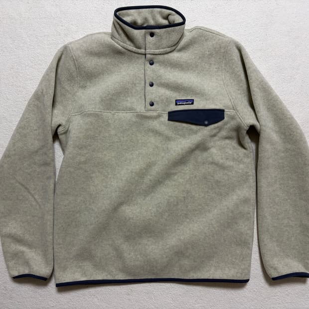 [M] 파타고니아 신칠라 스냅티 플리스 풀오버 (오트밀 헤더)