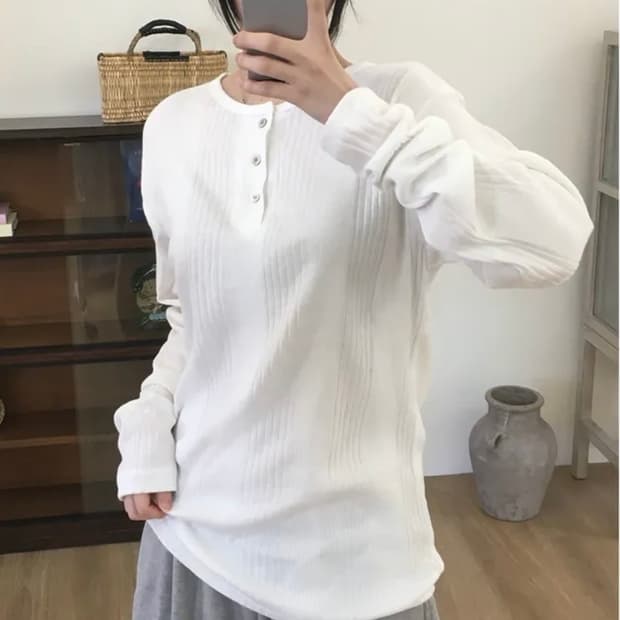 릴레이브 헨리넥 니트 -4C