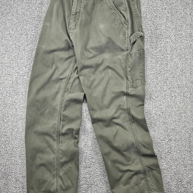 칼하트 코튼 카펜터 싱글니 워크 팬츠 밴딩커스텀 (38X30)/11742