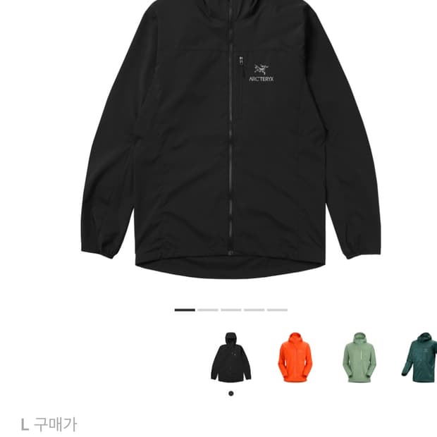 아크테릭스 바람막이