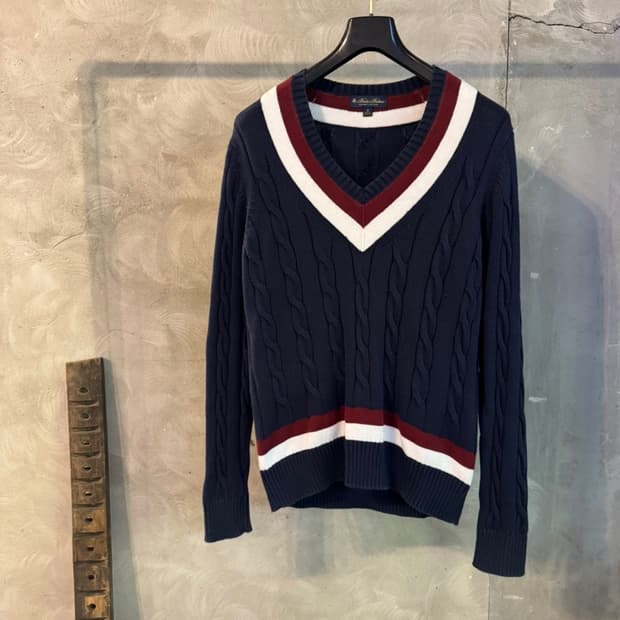 브룩스 브라더스 크리켓 니트 100