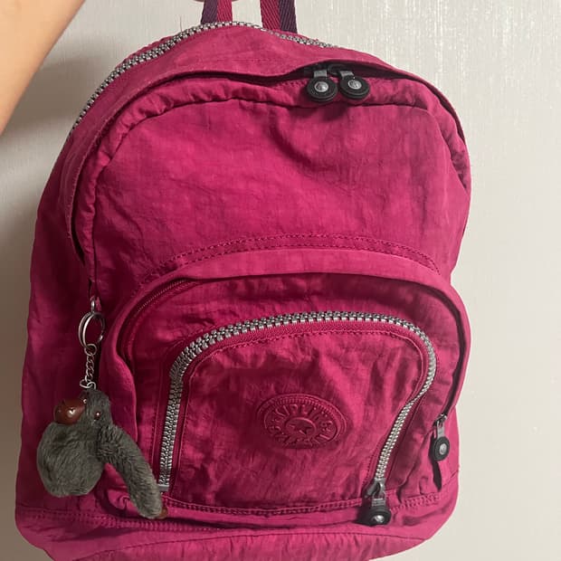 핫핑크 키플링(kipling) 백팩🦍