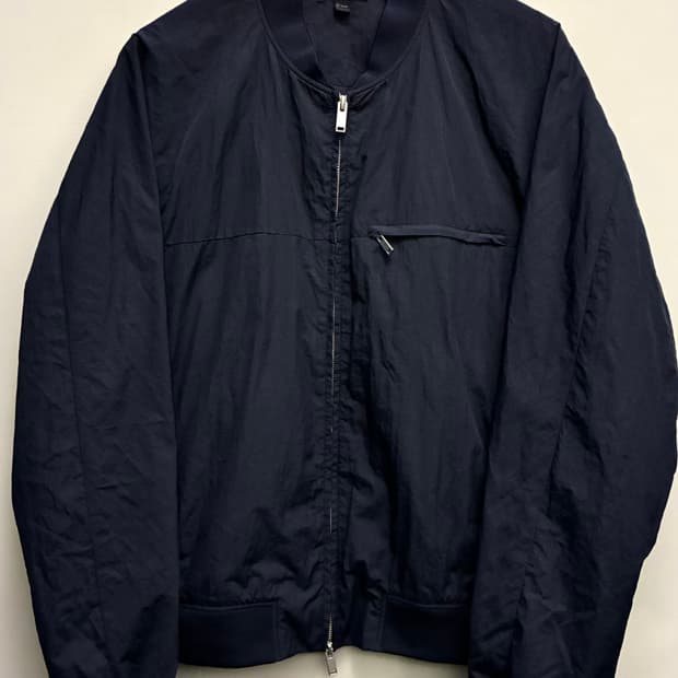 (L~XL)COS 코스 나일론 투웨이 테크니컬 봄버자켓 네이비